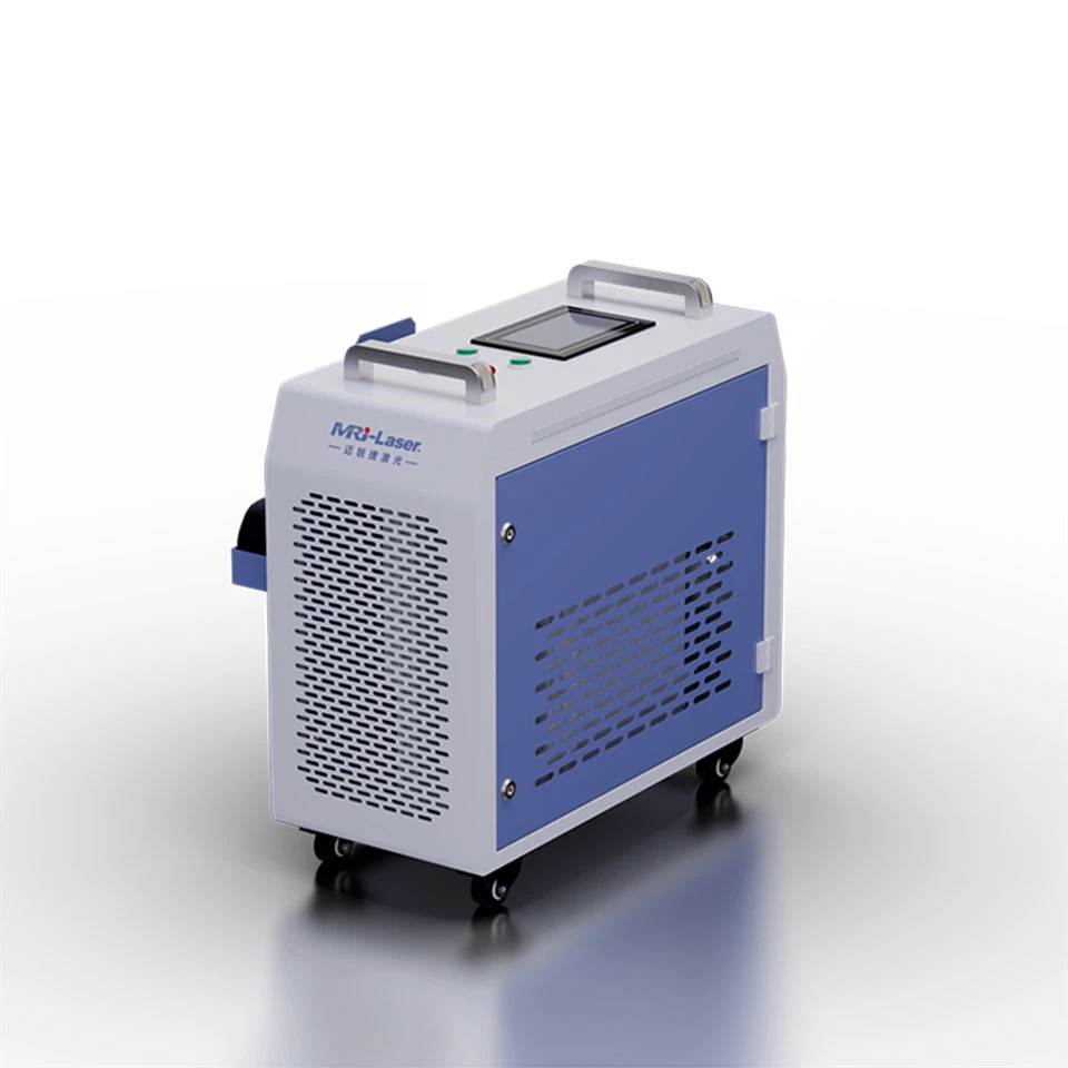 Højeffektiv 500W Force Air System Laser Rustrensemaskine til metaloverflader