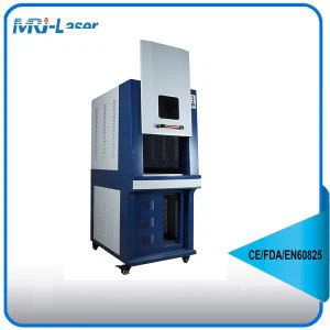 Fuldt lukket model 20W Fiber Laser Marking System / Fiber Laser Marking