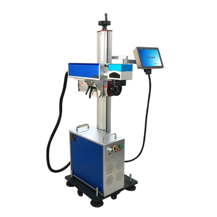 MRJ-FL-FM20A 20W 30W Online flyvende fiberlasermærkemaskine