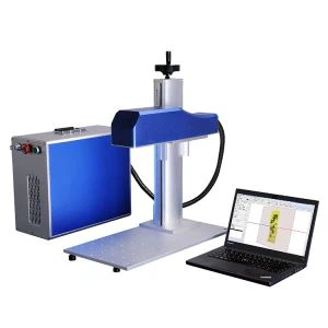 3D dynamisk fokus fiber laser mærkning maskine til guld